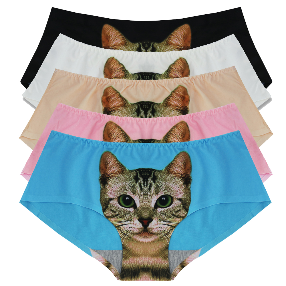 Cat Lovers Emporium: Cat Face Print Underwear