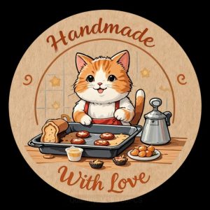 cat stickers handmade MAIN